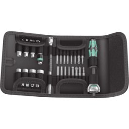 WERA KK ZYKLOP - Juego de zócalo, Multi, 1/4", 26 piezas, Zyklop