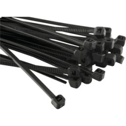 FREI KAB-U 280-4,8 - Bridas para cables, resistentes a los rayos UV, 280 mm, negras,