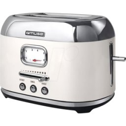 MUSE MS-120 SC - MUSE inoxidable tostador beige MS-120 SC