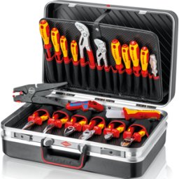 KNIPEX KN 00 21 20 - Juego de herramientas, maletín de herramientas, electrici