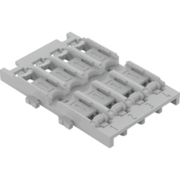 WAGO 221-2534 - Adaptador de fijación con pie de encastre cuádrupl