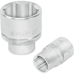 MATADOR MAT 4075 0260 - Inserto de llave de vaso, hexágono exterior, 1/2", 26