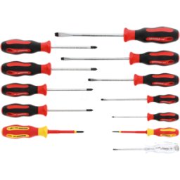 GEDORE WERKZEUG GEDO R38002012 - Juego de destornilladores PH PZ LS 2K 12 piezas