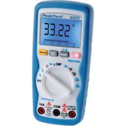 PEAKTECH 3320 - Multímetro, digital, 6000 recuentos, medición de t