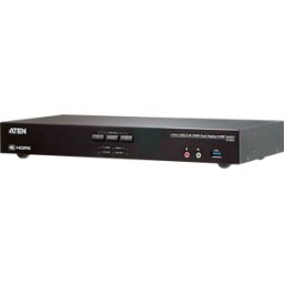 ATEN CS1842 - Conmutador KVM de 2 puertos, HDMI, USB, audio