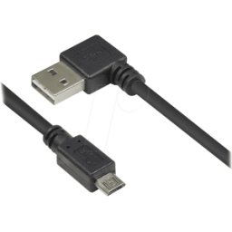 GOOD CONNECTIONS GC 2510-EUM005W - Cable USB 2.0, enchufe EASY a a conector Micro B, 0,5 m