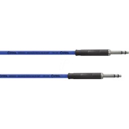 CPP 0,6 TT-BL - CORDIAL 1x TT teléfono estéreo, 1x TT teléfono estéreo, 0,60m