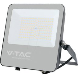 V-TAC VT-9894-5 - Proyector LED, 100 W, 18500 lm, 4000 K, cable de 1 M, negro