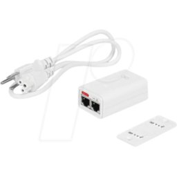 UBIQUITI UBI POE24-7W-G-W - Adaptador de alimentación a través de Ethernet (POE), 24
