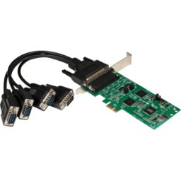 STARTECH.COM ST PEX4S232485 - 4 puertos RS232, RS422, serie, tarjeta PCI, perfil estánd