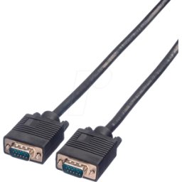 ROLINE 11045206 - Cable monitor VGA Conector VGA de 15 pines, 720p, 6 m.