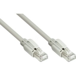 KABELMEISTER KM SO-PK040G - Cable de conexión, cable CAT.RAW, S/FTP, 4 m, gris