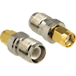 DELOCK 88819 - Adaptador, conector macho RP-SMA, conector hembra RP-TNC