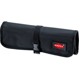 KNIPEX KN 00 19 56 LE - Estuche para herramientas, estuche enrollable, 4 compartimentos,