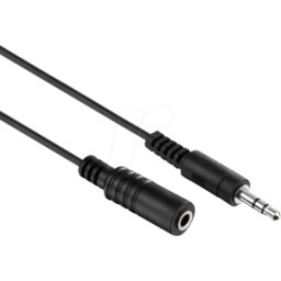 HDSUPPLY HDS C015-010-V2 - Cable de audio, conector jack de 3,5 mm para acoplamiento, 1,0 m