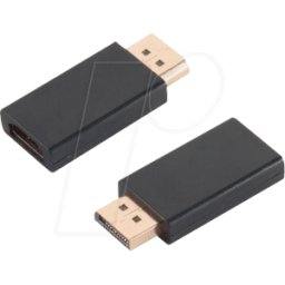 SHIVERPEAKS SHVP BS77403 - Adaptador DisplayPort, conector DP a conector HDMI