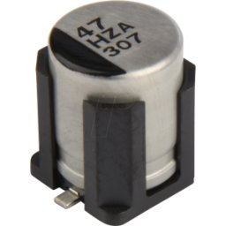 PANASONIC EEHZA 47U 50B - SMT híbrido de polímeros ELKO, 47 microF, 50 V, 8,