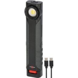 BRENNENSTUHL BRE 1178590200 - Batería Lámpara de mano led HL 600 AD, Dynamo, l&a
