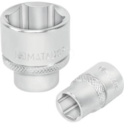 MATADOR MAT 3075 0100 - Inserto de llave de vaso, hexágono exterior, 3/8", 10