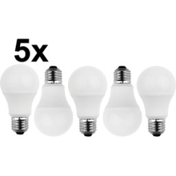 BLULAXA 49233 - 5x lámpara LED SMD a60 E27 8W 810 lm WW Action