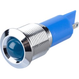 APEM APM Q16P1C B12E - Lámpara de señalización LED, azul, 12 V, 16