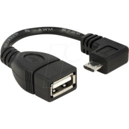 DELOCK 83104 - Cable USB Micro B macho a conector hembra USB 2.0 A.