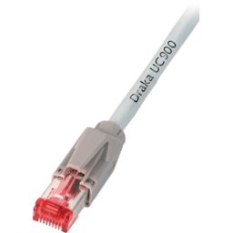 EFB-ELEKTRONIK PATCH-600 25 GR - Cable de interconexiones Cat.6a, S/FTP, 25m, gris
