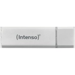 INTENSO 3521482 - Memoria USB, USB 2.0, 32 GB, aluminio Line plateada