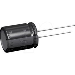 PANASONIC PAN EEUFK1E821 - Elko, 820 microF, 25 V, 105 °C.