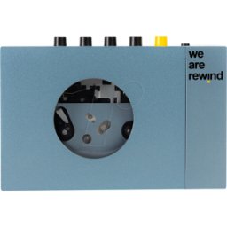 WE ARE REWIND REWIND KURT - Reproductor portátil de casetes con Bluetooth