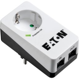 EATON PB1TD - Protección contra rayos y sobretensiones, 1 toma, toma con conta