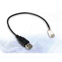 INTER-TECH IT88885450 - Cable de alimentación del ventilador, conector USB-a a 3