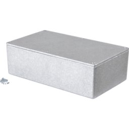 CAMDENBOSS RTM5006-16-NAT - Carcasa de aluminio, 112 x 61 x 192 mm, plata, IP54