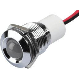 APEM APM Q16P3C W220E - Lámpara de señalización LED, blanca, 220 V,