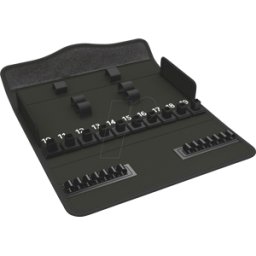 WERA 05136469001 - Caja textil, vacía, 302 x 126 x 50 mm
