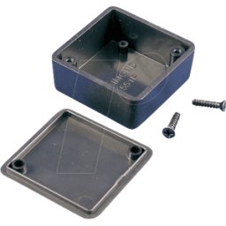 HAMMOND MANUFACTURING 1551PBK - Carcasa Mini-ABS, 40 x 40 x 20 mm, IP 54
