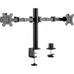 LOGILINK BP0106 - Soporte para monitor, 2 pantallas, 17" - 32", 380 mm, montaje en