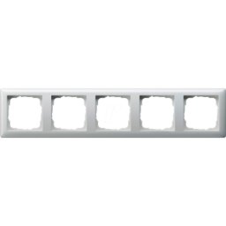 GIRA55 RA5 RWG - Montura blanco puro brillante, 5 aumentos
