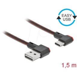 DELOCK 85282 - Cable USB 2.0, Easy a St. En C St, de, de, 1,5 m