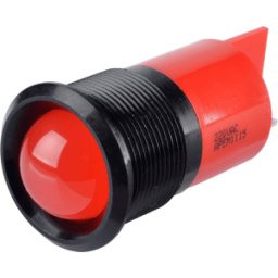 APEM APM Q22P1B R24AE - Lámpara de señalización LED, roja, 24 V, 22