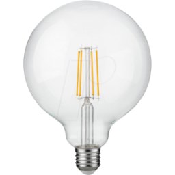 SCHIEFER LIGHTING SCHI LT272581025 - Lámpara LED E27, 7 W, 806 lm, 2500 K, filamento, regulabl