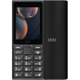 HMD 105 4G SW - Teléfono móvil, 105 4G, negro