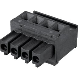 RIA CONNECT AKL 114-04 - Borne de conexión enchufable de 4 polos, RM3,81mm