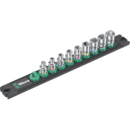 WERA 05005400001 - Zyklop Juego de zócalos, 1/4
