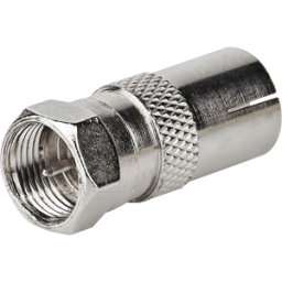 NEDIS N CSGB41952ME - Adaptador de antena y satélite, conector F > conector hembra IEC