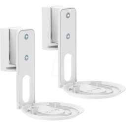MYWALL MYW HS40WL - Soporte mural para SONOS era 100, juego de 2, blanco