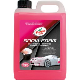 TURTLEWAX KFZ TURTLE 53161 - Champú para coches "Nieve", 2,5 l