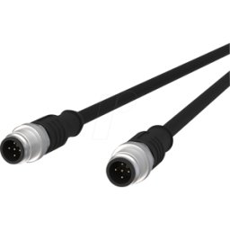 METZ CONNECT MC 142MDA11050 - Cable de sensor, M12, 5 polos, ac > ac, 5 m