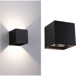 PAULMANN PLM 71282 - Luz de pared de batería Nyara, 2 W, 3000 K, sensor de movimiento