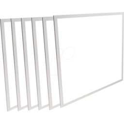 LUXULA LX-662-4000-BL - Panel LED BackLit de 6 piezas, 62 x 62 cm, 36 W, 3600 lm, 4000 K